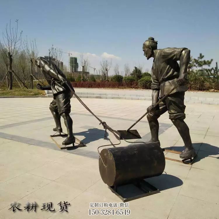 苏州民俗农夫雕塑 店门口园林雕塑 劳动小品 苏州民俗农夫雕塑 店门口园林雕塑 劳动小品