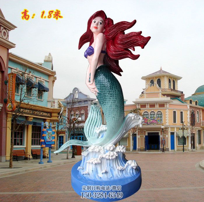 镇江水景美人鱼雕塑 风景区几何雕塑 广场小品 镇江水景美人鱼雕塑 风景区几何雕塑 广场小品