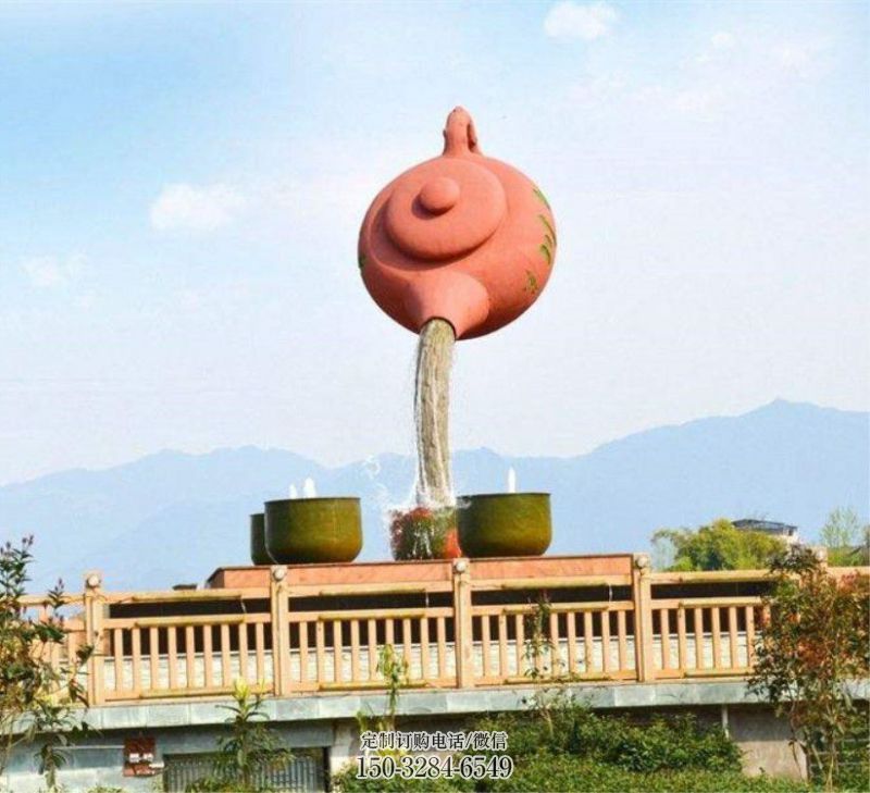 常州公园天壶雕塑工厂,不锈钢材质,圆雕形式 常州公园天壶雕塑工厂,不锈钢材质,圆雕形式